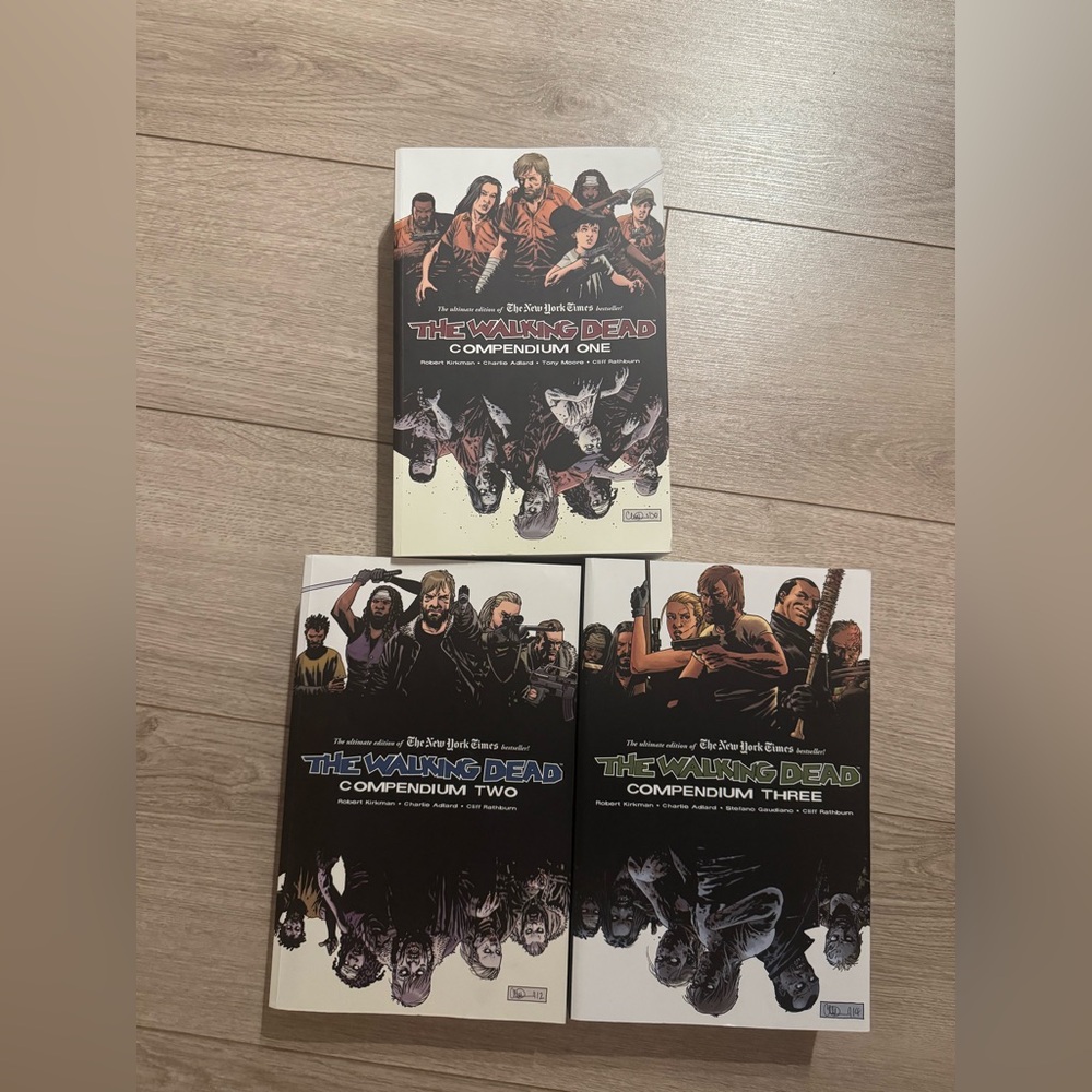 The Walking Dead Compendium 1, 2, & 3 Set